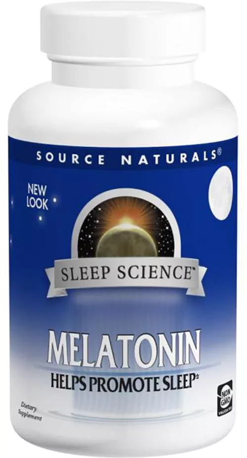 Амінокислота Source Naturals Sleep Science Мелатонін 3 мг 120 таблеток (21078005513) - фото №3