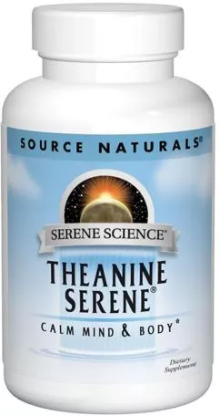 Аминокислота Source Naturals Serene Science Теанин Серен 30 таблеток (21078017745)