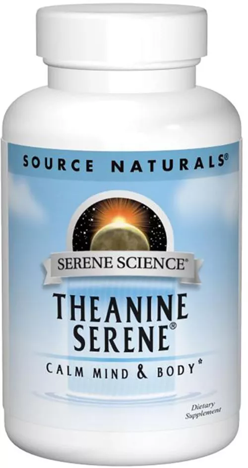 Амінокислота Source Naturals Serene Science Теанін Серен 30 таблеток (21078017745) - фото №3