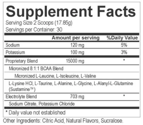 Аминокислота USPlabs Usp Modern BCAA+ Fruit punch 1.34 кг (094922016997) - фото №2