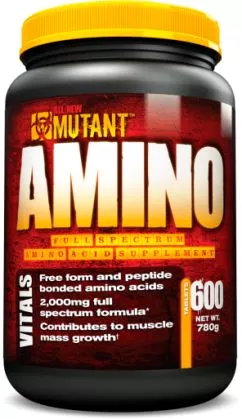 Амінокислота Mutant Amino 600 таблеток (627933027739)