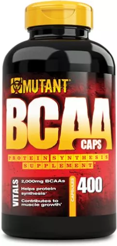 Амінокислота Mutant BCAA 400 таблеток (627933022918)