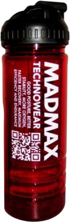 Спортивна Пляшка для води MadMax Dangerous game MFA-850 800 мл Червона (8591325000636)