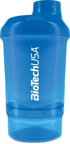 Шейкер Biotech Wave+ Nano shaker 300 мл + 150 мл Синий (5999076220649)