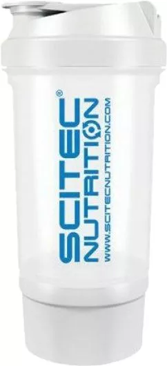 Шейкер Scitec Nutrition Shaker TR Scitec Old 500 мл Белый (5999100019652)