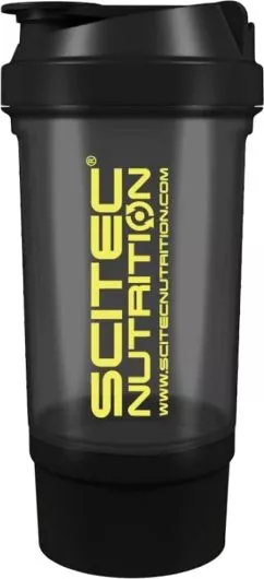 Шейкер Scitec Nutrition Shaker TR Scitec Old 500 мл Темный прозрачный (5999100019607)