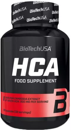 Жироспалювач Biotech HCA 100 капсул (5999076234288)