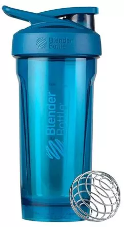 Спортивна пляшка-шейкер Blender Bottle Strada Tritan 28 oz / 820 ml Ocean Blue (ORIGINAL)