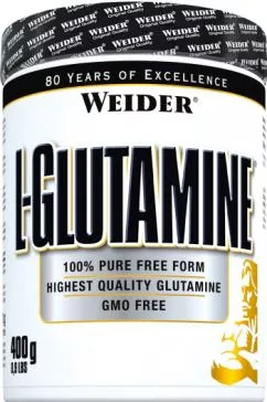Амінокислота Weider L-Glutamine 400 г (4044782314210)