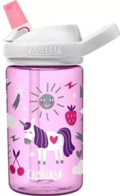 Бутылка для воды CamelBak 2282501040 eddy+ Kids Kids 14 oz Unicorn Party 0.4 л (886798024721)