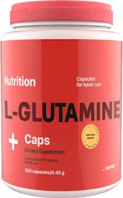 Аминокислота AB PRO L-Glutamine caps 360 капсул (GLUT360AB0017)