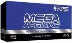 Амінокислота Scitec Nutrition Mega Arginine 120 капсул (5999100002647)