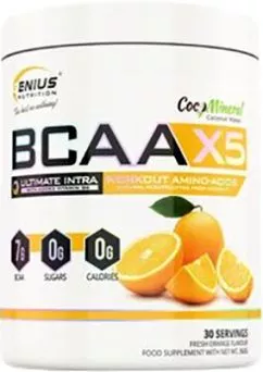 Амінокислота Genius Nutrition BCAA-X5 360 г Апельсин (5407921078654)