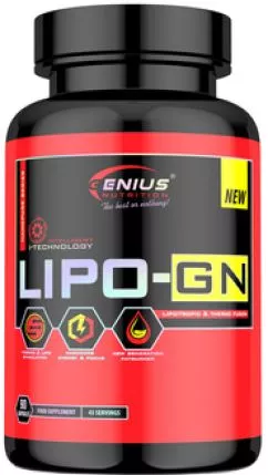 Жироспалювач Genius Nutrition Lipo-GN 90 капсул (5402952069145)