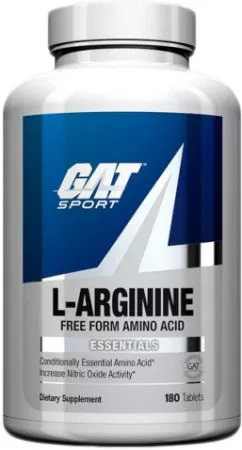 Амінокислота GAT L-Arginine 180 таблеток (816170020652)