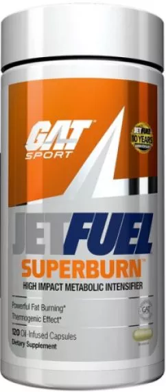 Жироспалювач GAT JetFUEL Superburn 120 капсул (859613002105)