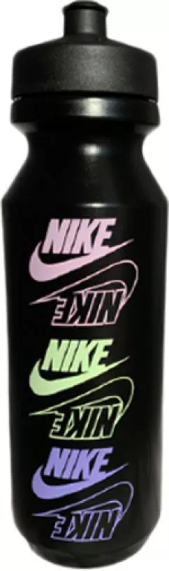 Пляшка для води Nike N.000.0041.929.32 Big Mouth Graphic Bottle 2.0 32OZ 946 мл Чорна (887791382689)