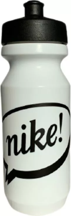 Пляшка для води Nike N.000.0043.127.22 Big Mouth Graphic Bottle 2.0 22OZ 650 мл Біла (887791380456)