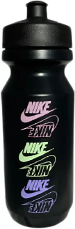 Пляшка для води Nike N.000.0043.929.22 Big Mouth Graphic Bottle 2.0 22OZ 650 мл Чорна (887791381378)