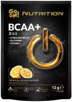 Амінокислота GO ON Nutrition BCAA Tropical Lemon 400 г (5900617037411)