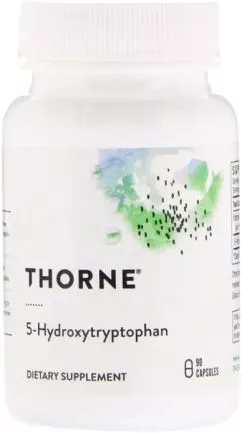 Аминокислота Thorne Research 5-HTP (5-Гидрокситриптофан) 100 мг 90 капсул (693749503026)
