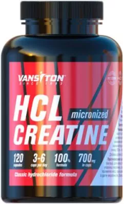 Креатин Vansiton гідрохлорид (HCL) 120 капсул (4820106592171)