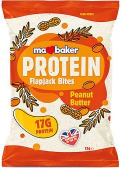 Батончик Ma Baker Protein Bites 75 г Арахісова паста (5034444103510)