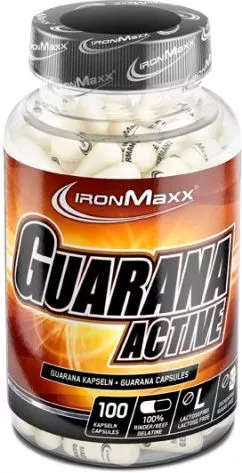 Енергетик IronMaxx Guarana Active — 100 капс. (4260196290760)
