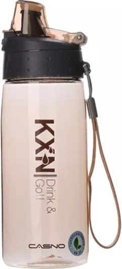 Пляшка для води Casno KXN-1179 580 мл Жовтогаряча (KXN-1179_Orange)