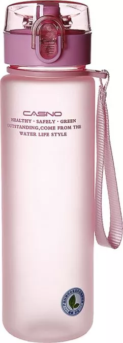 Пляшка для води Casno KXN-1183 850 мл Рожева (KXN-1183_Pink)