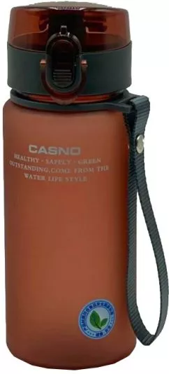 Пляшка для води Casno KXN-1115 560 мл Жовтогаряча (KXN-1115_Orange)