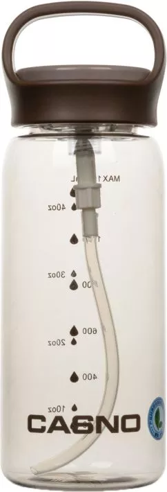 Пляшка для води Casno KXN-1238 1.5 л Коричнева (KXN-1238_Brown)