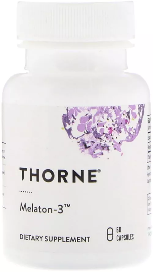 Амінокислота Thorne Research Мелатонін 3 мг 60 капсул (693749788027) - фото №3