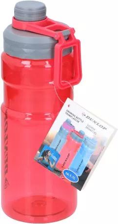 Спортивна пляшка для води Dunlop 1.1 л Червона (871125213582-2 red)