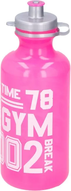 Спортивна пляшка для води Dunlop 0.75 л Рожева (871125206190-1 pink)