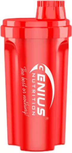 Шейкер Genius Nutrition Royal Shaker 700 мл Червоний (GNA086)