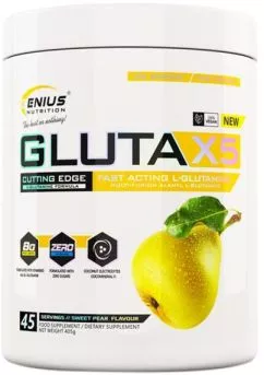 Глютамин Genius Nutrition Gluta-X5 405 г Груша (7359856386855)
