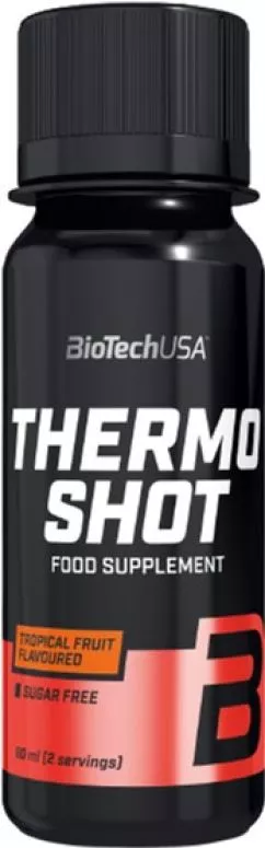Жироспалювач Biotech Thermo Shot 20х60 мл Тропічні фрукти (5999076237883)
