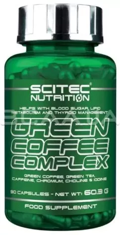 Жироспалювач Scitec Nutrition Green Coffee Complex 90 капсул (728633110278)