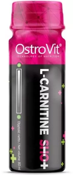Жироспалювач OstroVit L-carnitine Shot 80 мл (5903246222067)