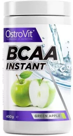 Аминокислота OstroVit BCAA Instant 400 г Зеленое яблоко (5902232613940)