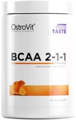 Амінокислота OstroVit BCAA 2-1-1 400 г Апельсин (5902232619980)