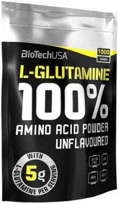 Амінокислота Biotech 100% L-Glutamine 1000 г (5999076208784)