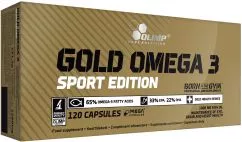 Жирні кислоти Olimp Gold Omega 3 Sport Edition 120 капсул (5901330030581)