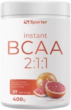 Аминокислота Sporter Instant BCAA 400 г Грейпфрут (4820249720660)