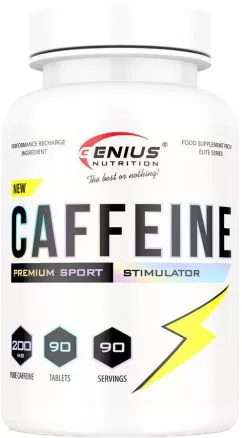 Енергетик Genius Nutrition Caffeine 90 таблеток (5402832972763)