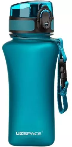 Пляшка для води Uzspace Wasser Matte 350 мл Блакитна (6955482371305)