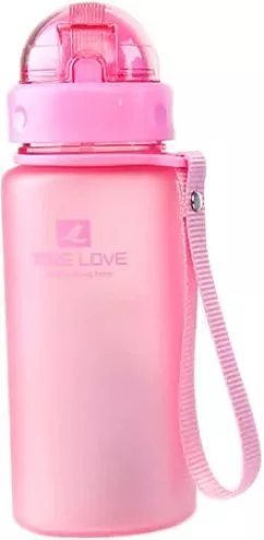 Пляшка для води Casno MX-5028 More Love 400 мл Рожева (MX-5028_Pink)