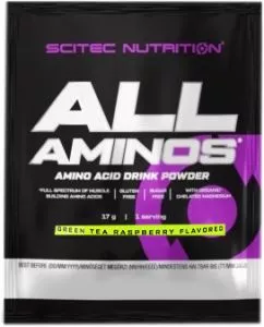 Амінокислота Scitec Nutrition All Aminos 17 г Зелене яблуко-малина (5999100024182)