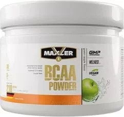 Амінокислота Maxler BCAA Powder 210 г зі смаком зеленого яблука (4260122322602)